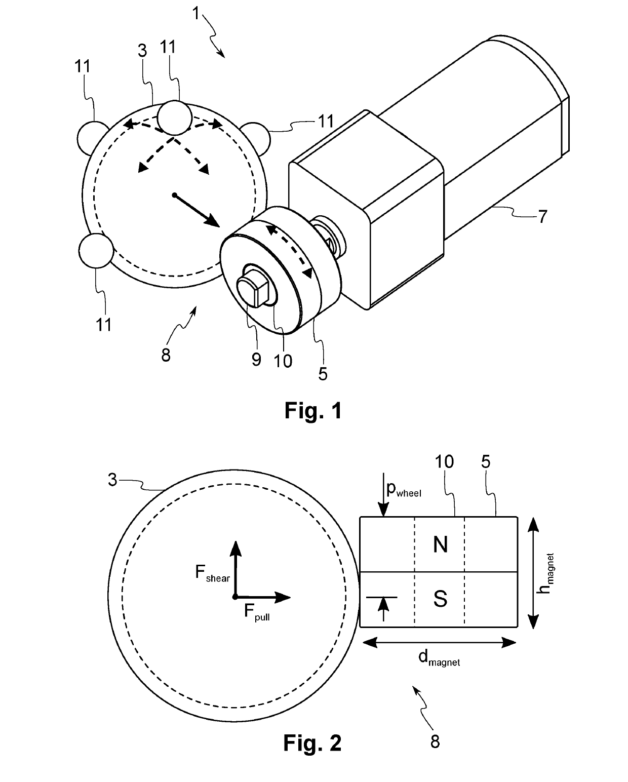 Magnet-assisted ball drive
