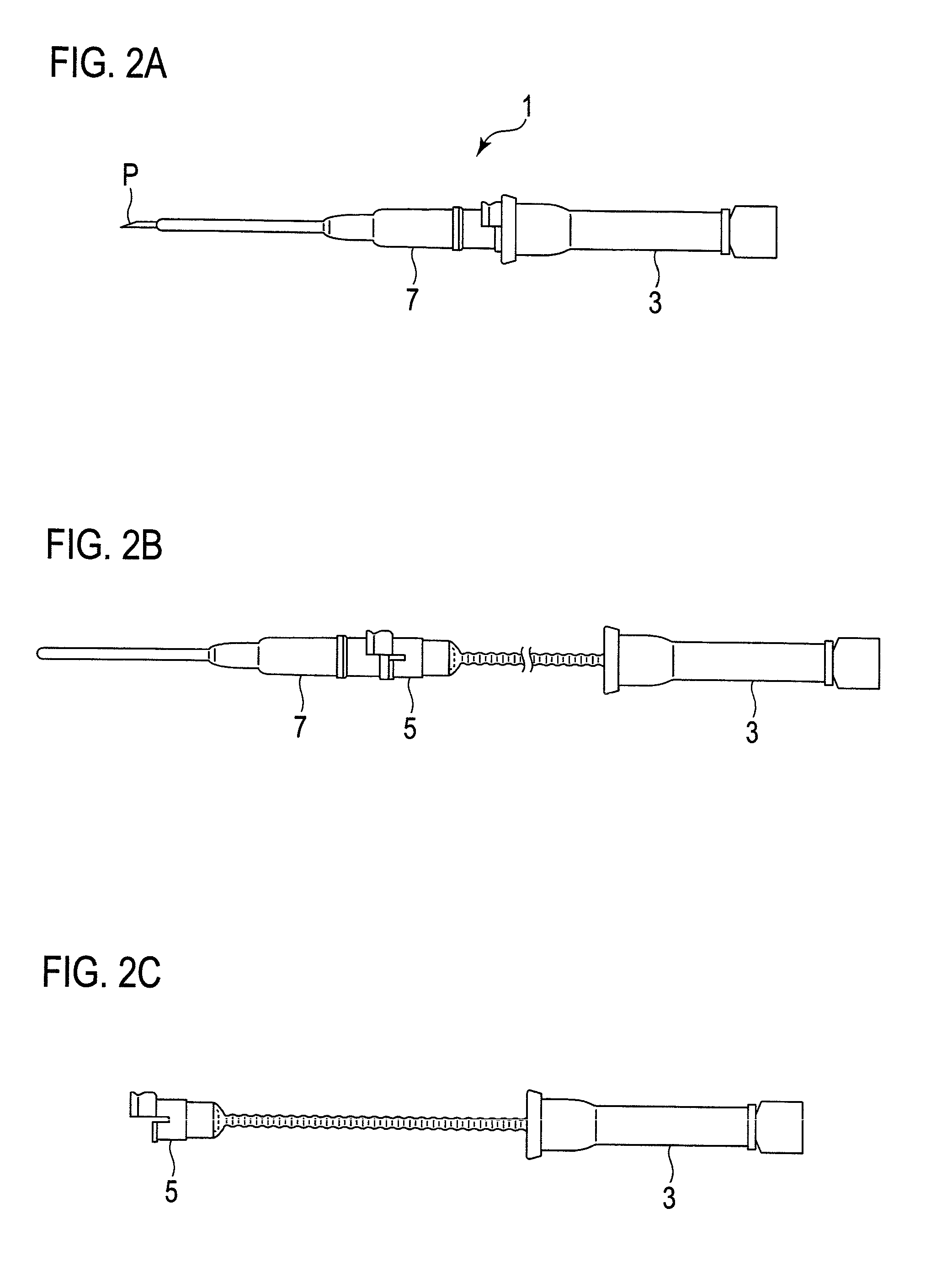 Medical safety needle preventive of needlepoint re-exposure