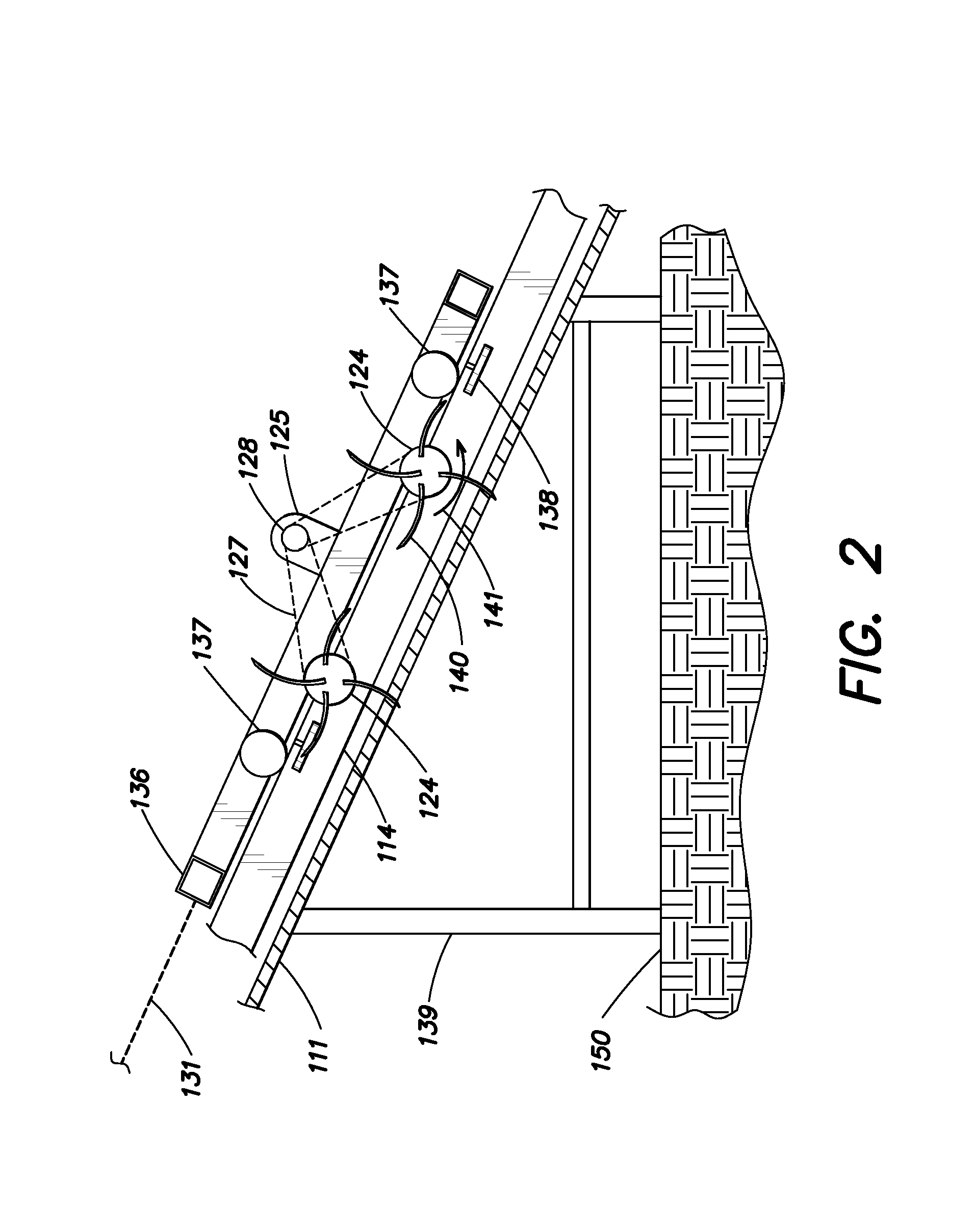Docking and locking system for solar panel cleaning system
