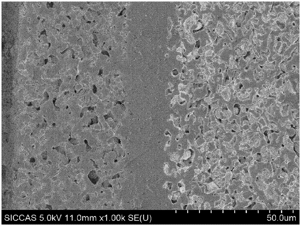 Low temperature solid oxide fuel cell and its preparation method