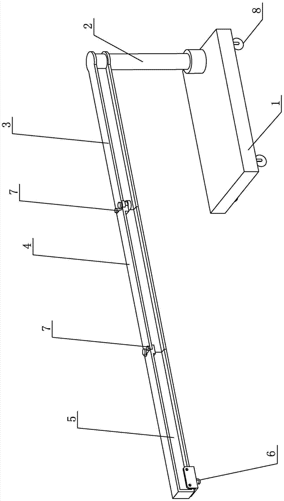 Disassembly method of optical crystal assembly based on cantilever