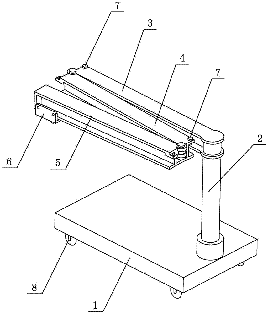 Disassembly method of optical crystal assembly based on cantilever