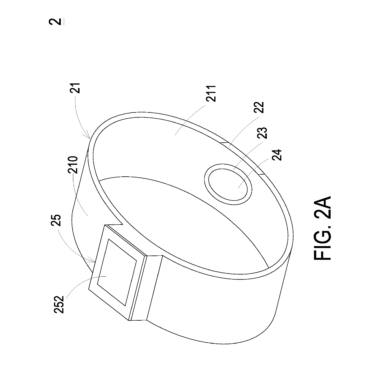 Wearable blood pressure measuring device
