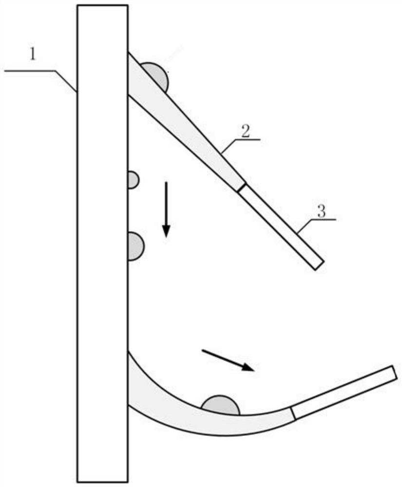 Device and method for vibration antifogging through capillary driving of variable cross-section beam