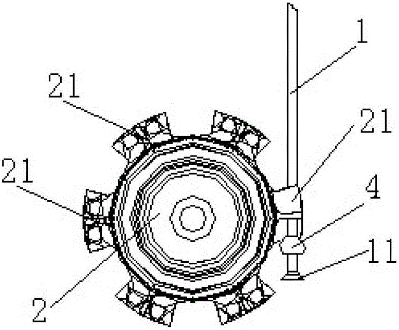 Connection structure between wheel hub and steel wire