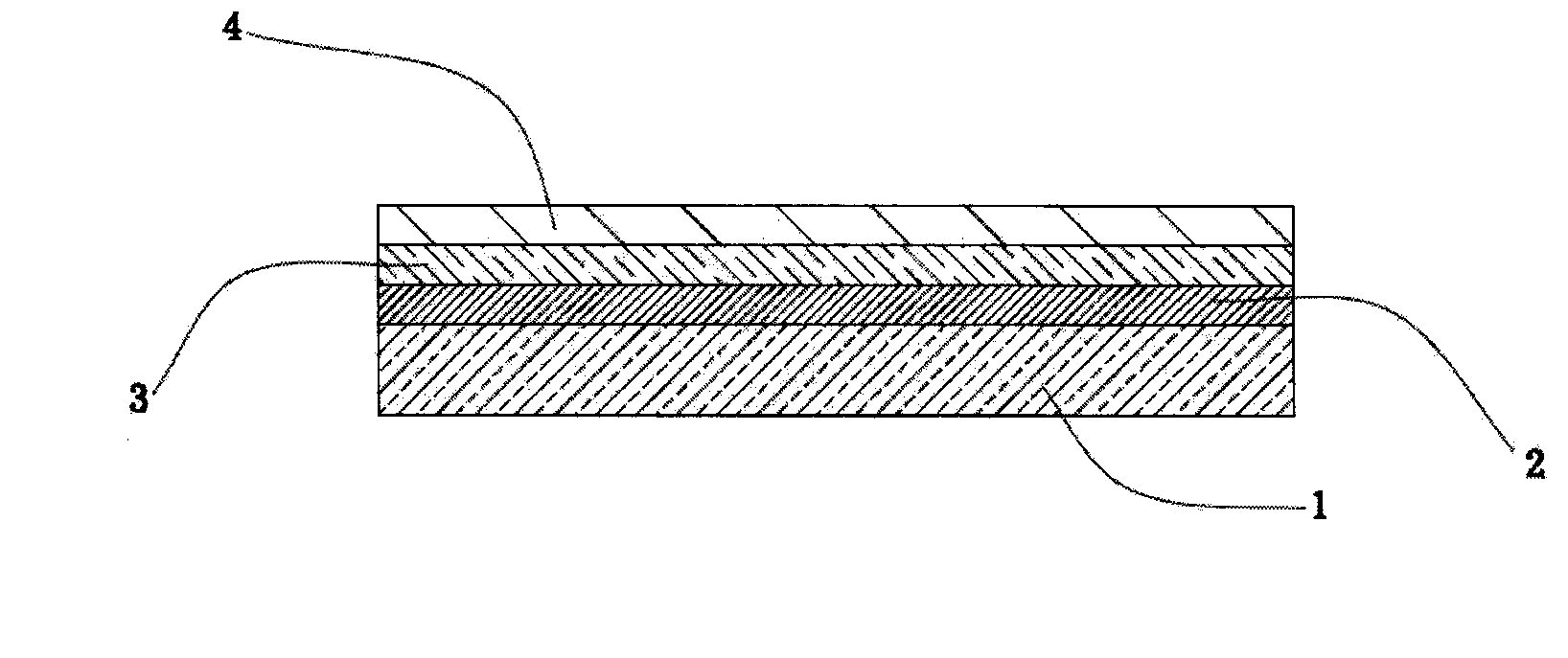 Bright white hot stamping foil as well as production method thereof