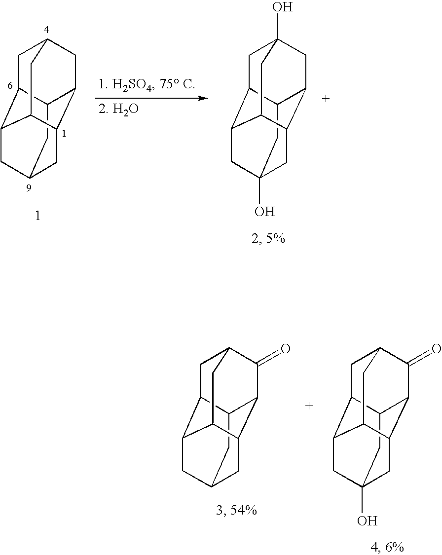 Method for producing substituted diamantanes