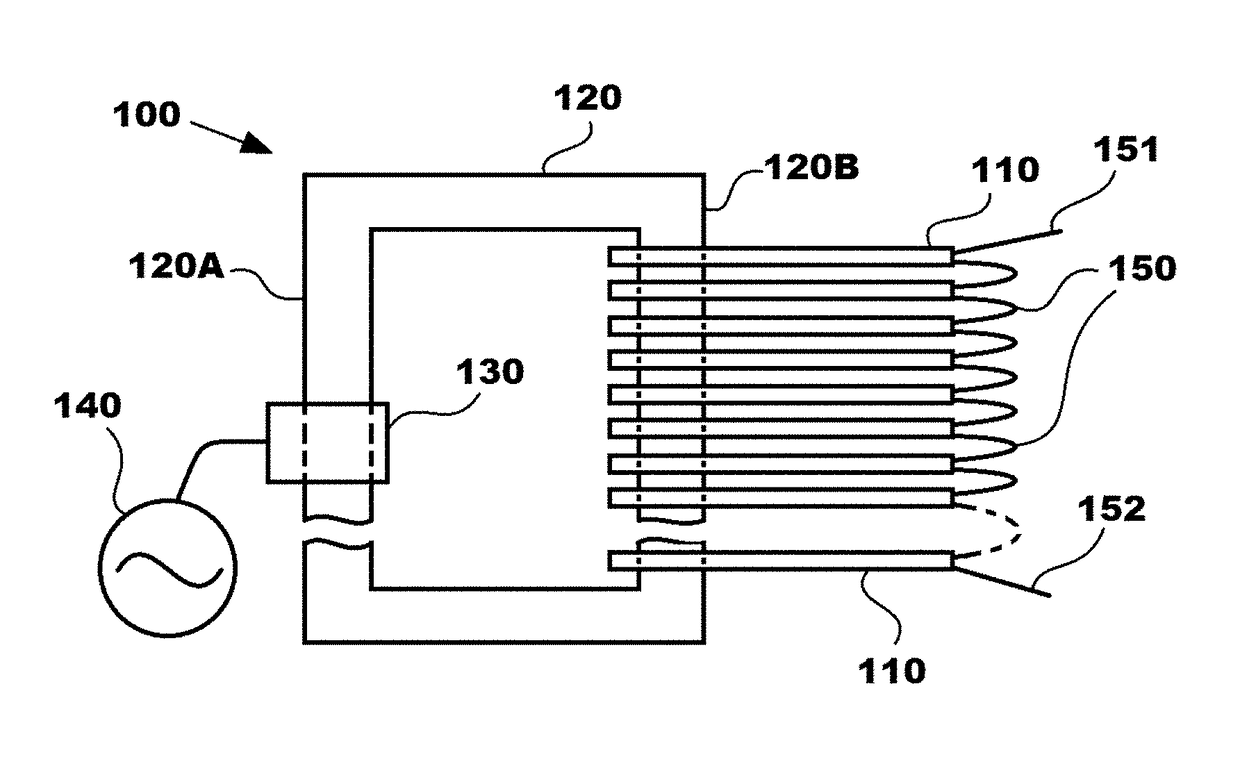 Fast-switching high voltage waveform generator