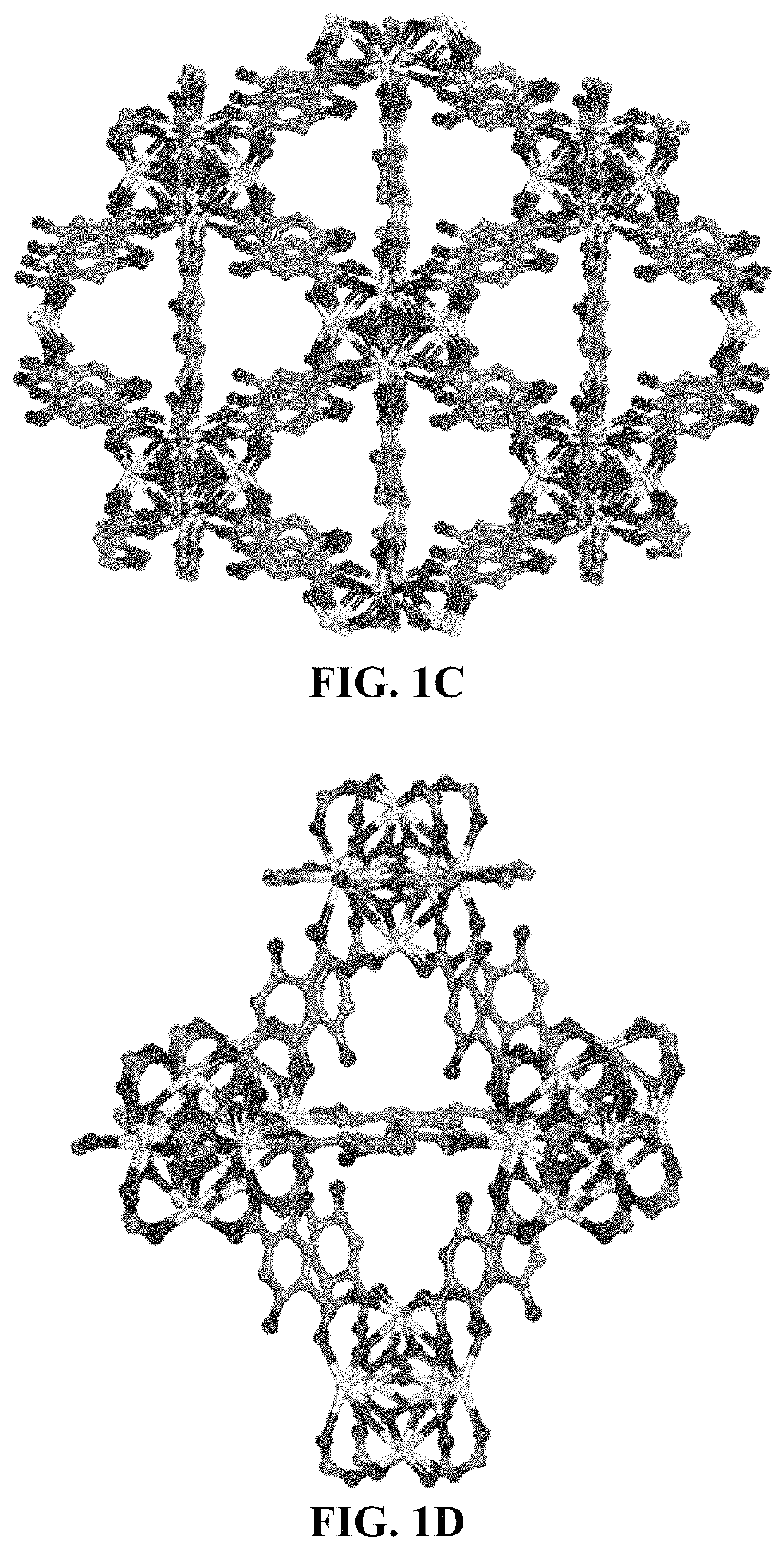 Tunable metal-organic framework compositions and methods thereof