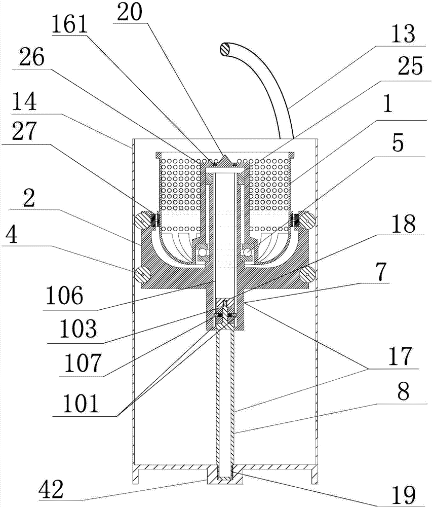 Magnetic snap connection rotary movable pin self-locking side shaft prismatic drum washing drier