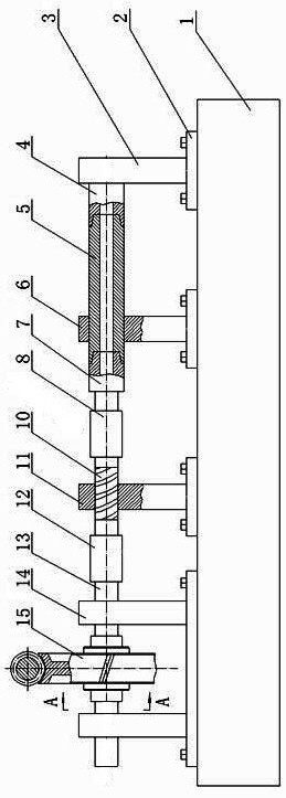 Calibration method of underground bit pressure and torque measuring nipple