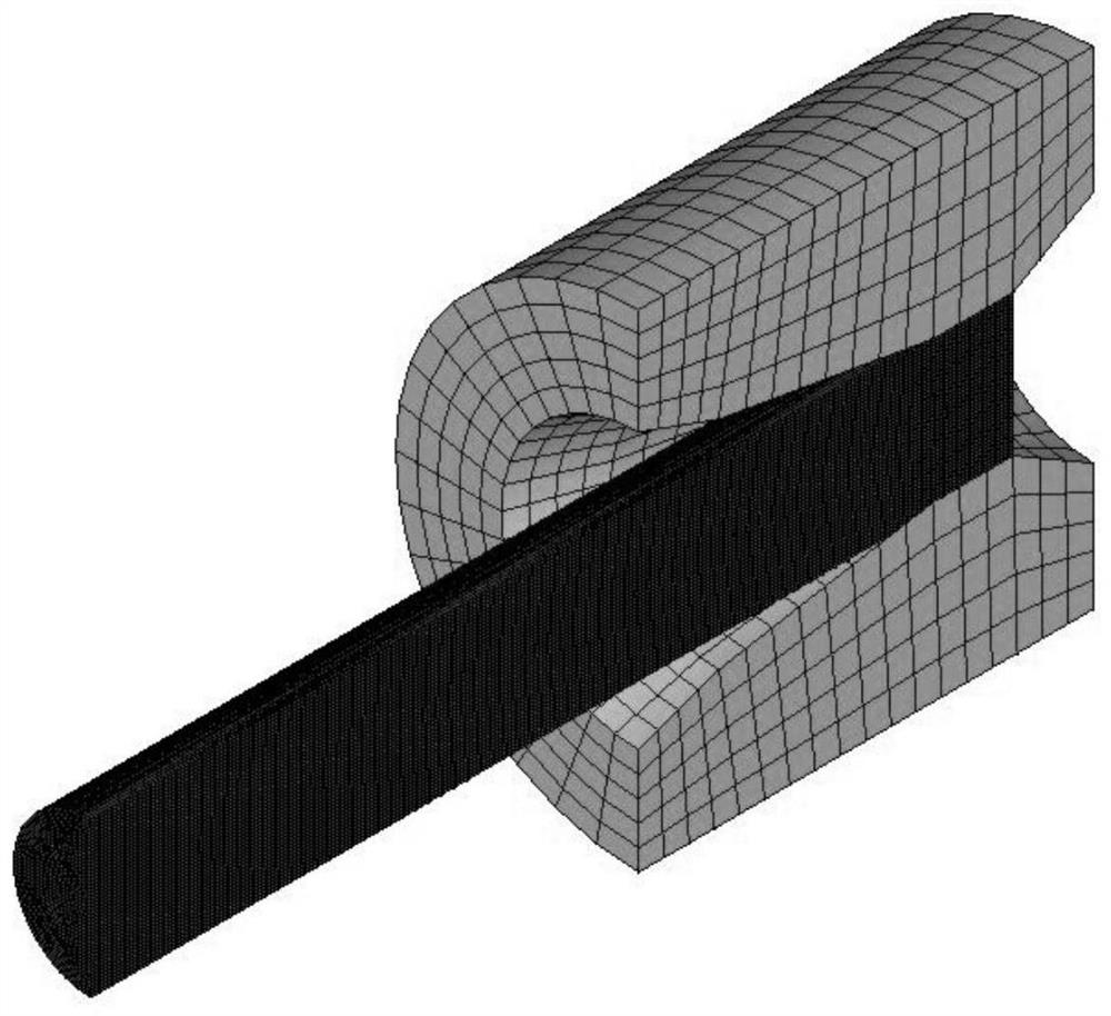 Prediction method of plastic deformation mode for multi-pass cold drawing of pure aluminum conductor based on ANSYS/LS-DYNA