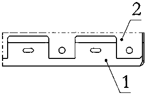 A jumper carrying structure after vehicle unmarshalling, a vehicle with a jumper carrying structure, and a method for unmarshalling the vehicle