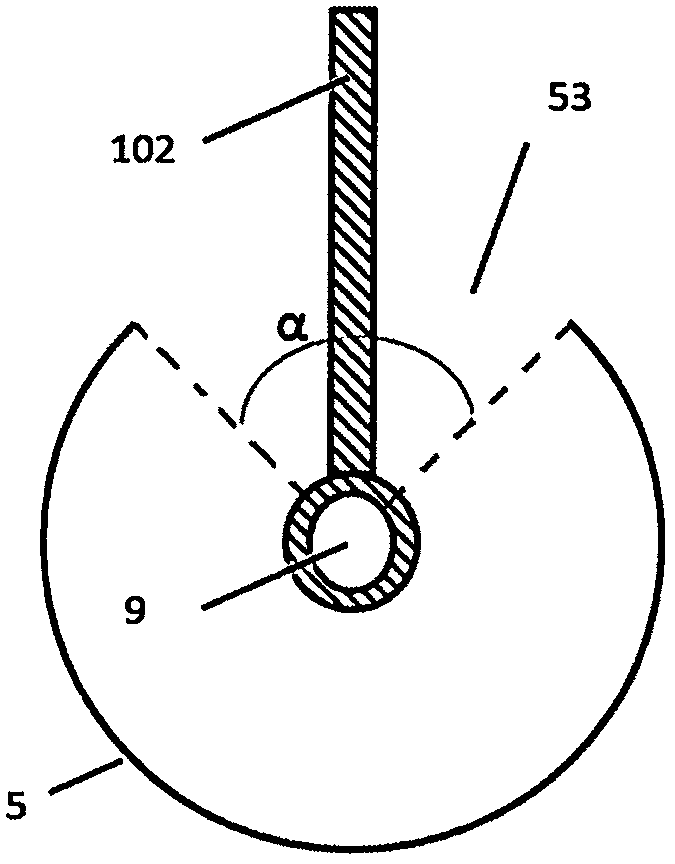 Lining test device