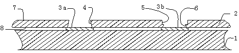 A production process for a step stencil by using an electroforming method