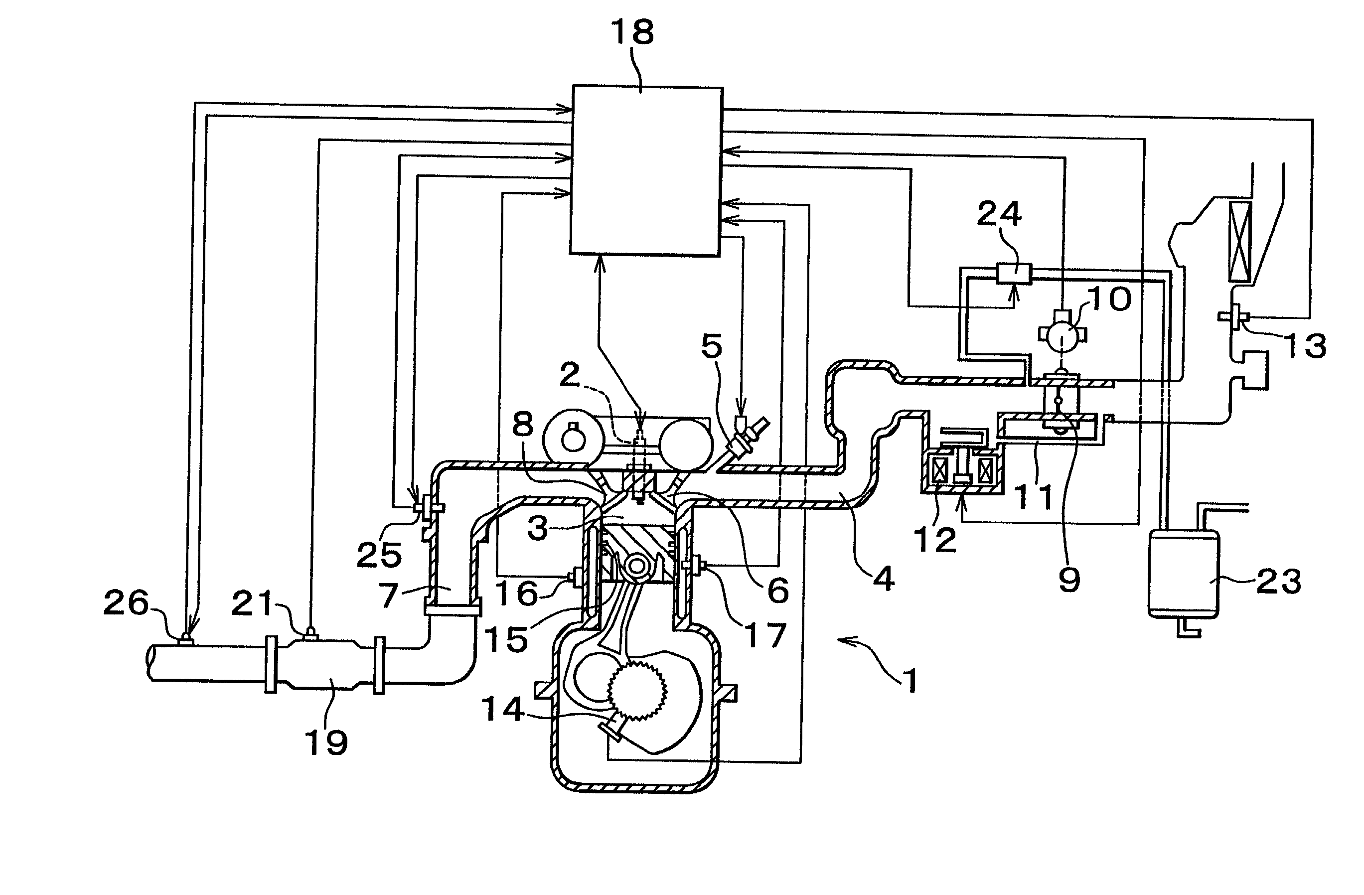 Air-Fuel ratio control system for internal combustion engine and control method thereof