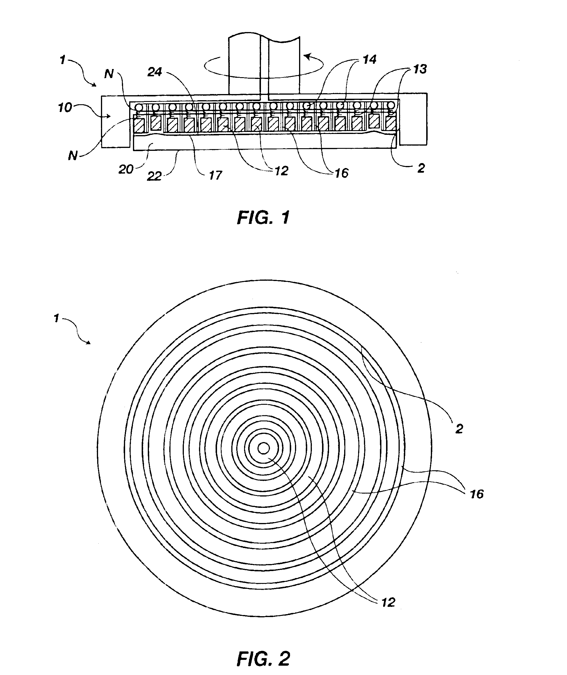 Polishing systems for use with semiconductor substrates including differential pressure application apparatus