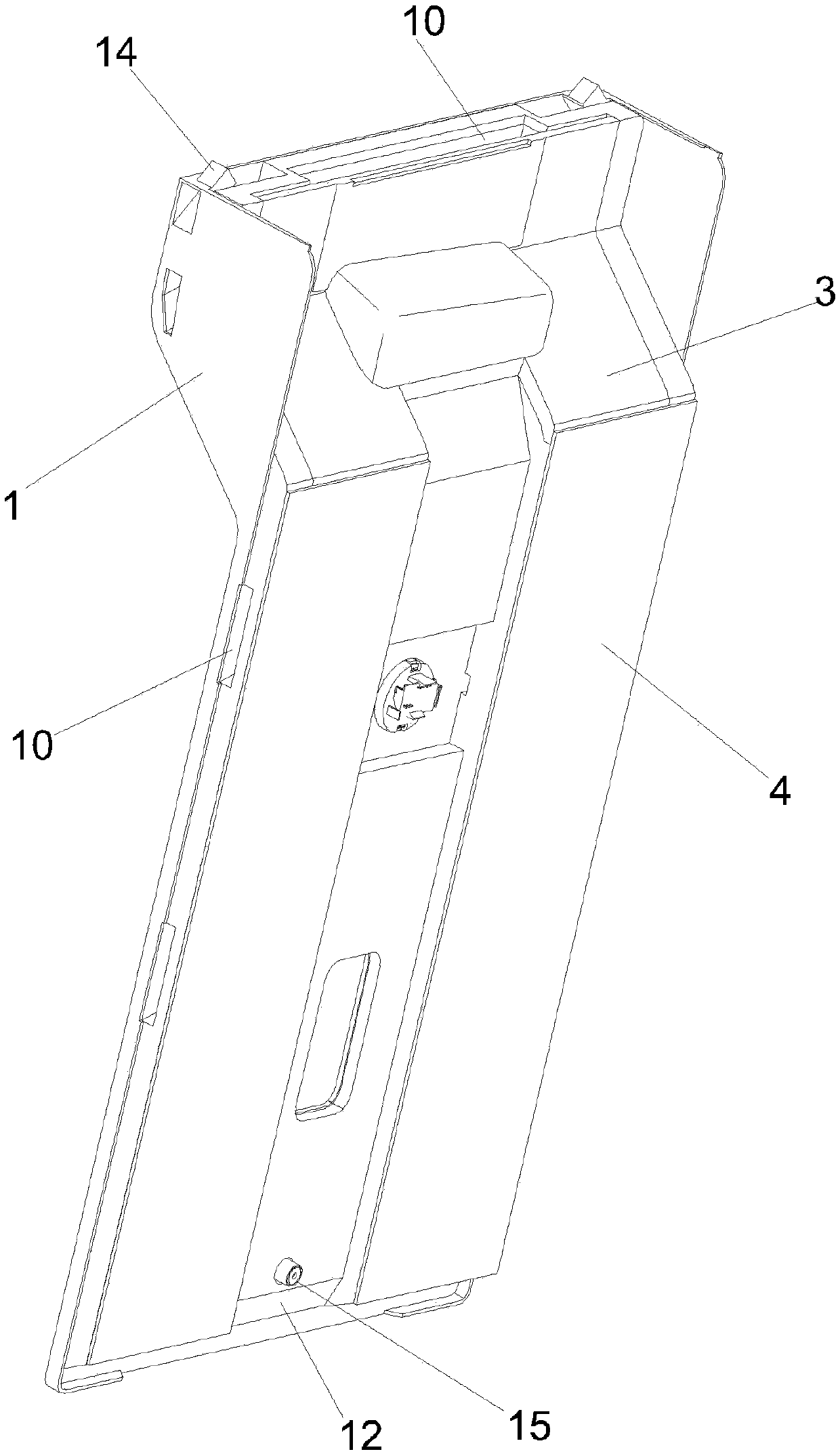 Air channel assembly of refrigerator