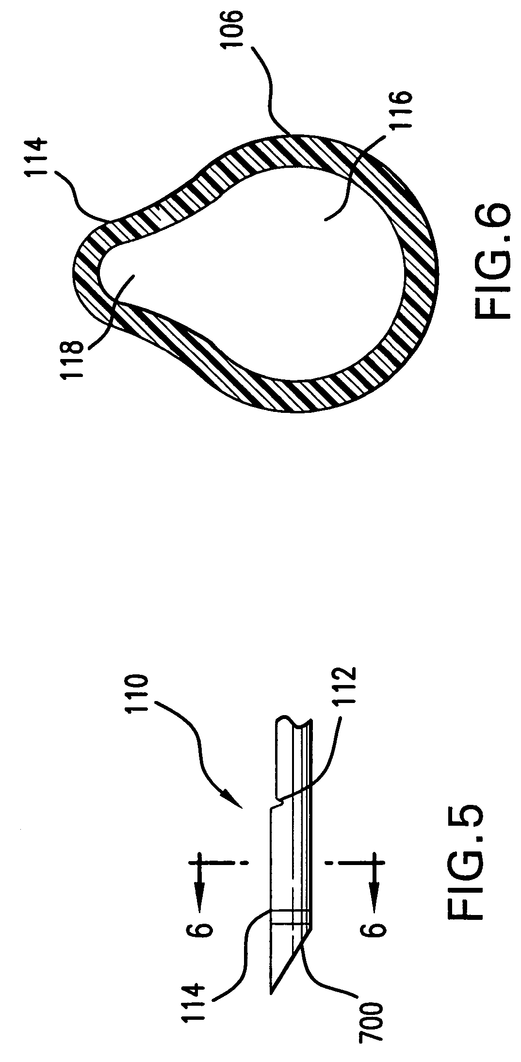 Aspiration catheter with tracking portion
