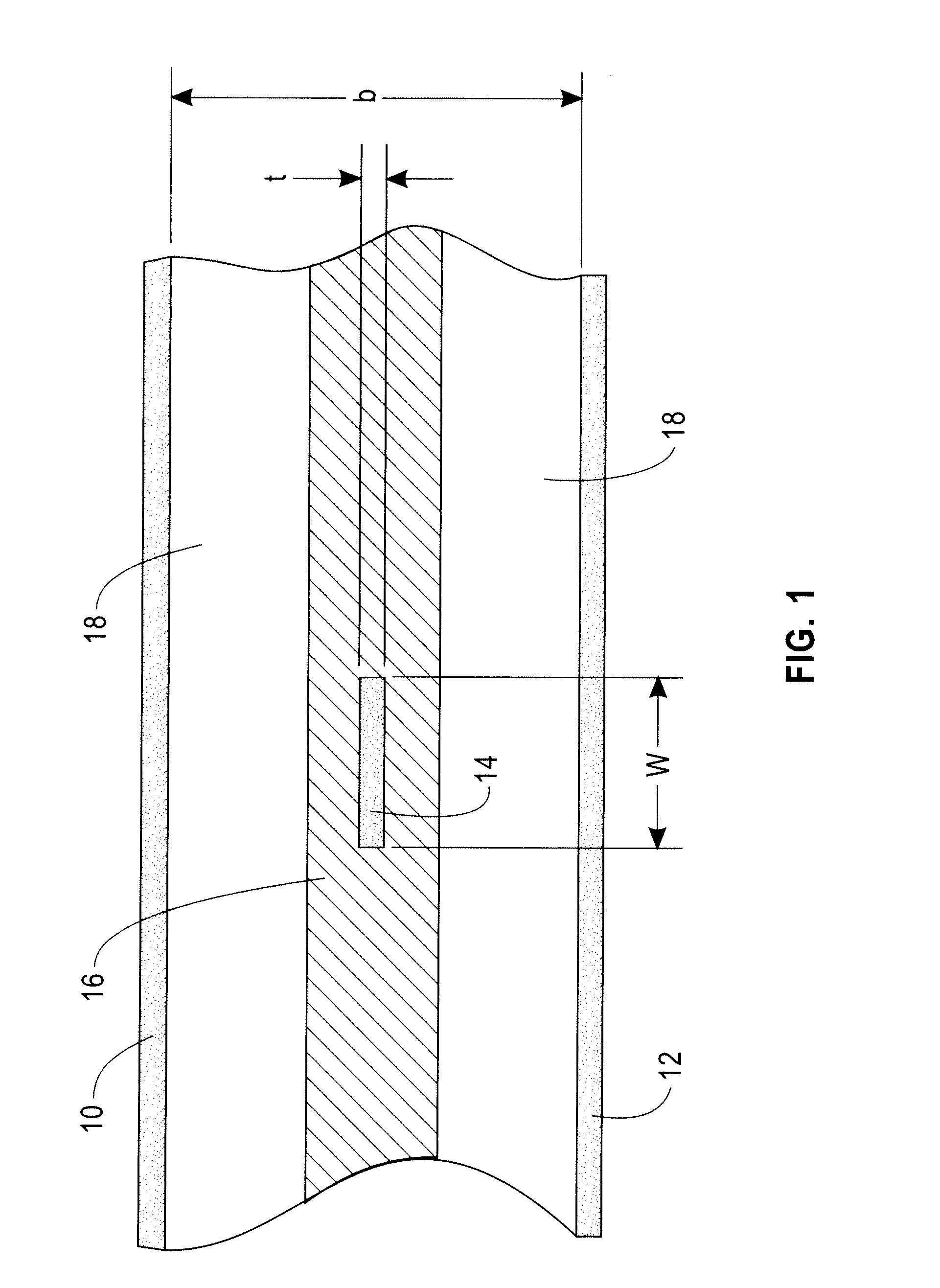Fixed impedance low pass metal powder filter with a planar buried stripline geometry