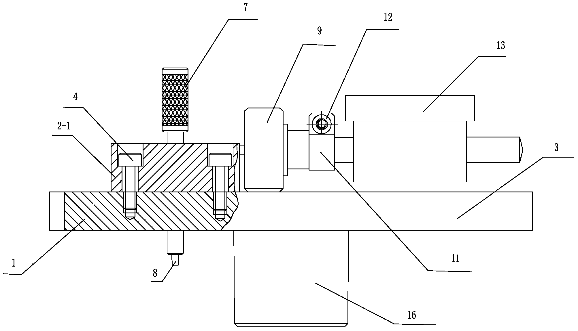 Pitch-row gauge capable of being read