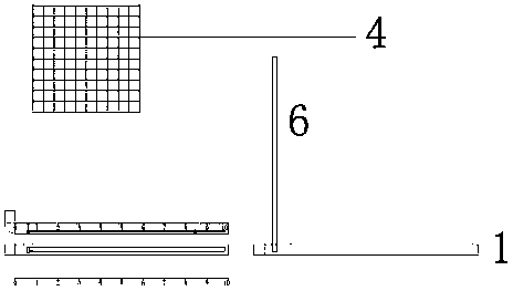 Device and method for measuring distribution pattern of herbaceous plant phytocoenosium species