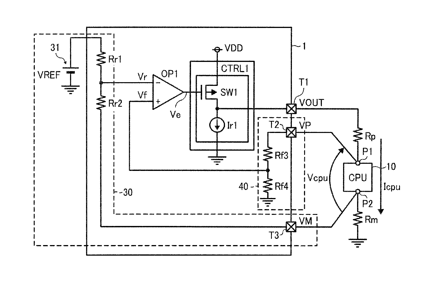 Power supply circuit, control method for controlling power supply circuit, and electronic device incorporating power supply circuit