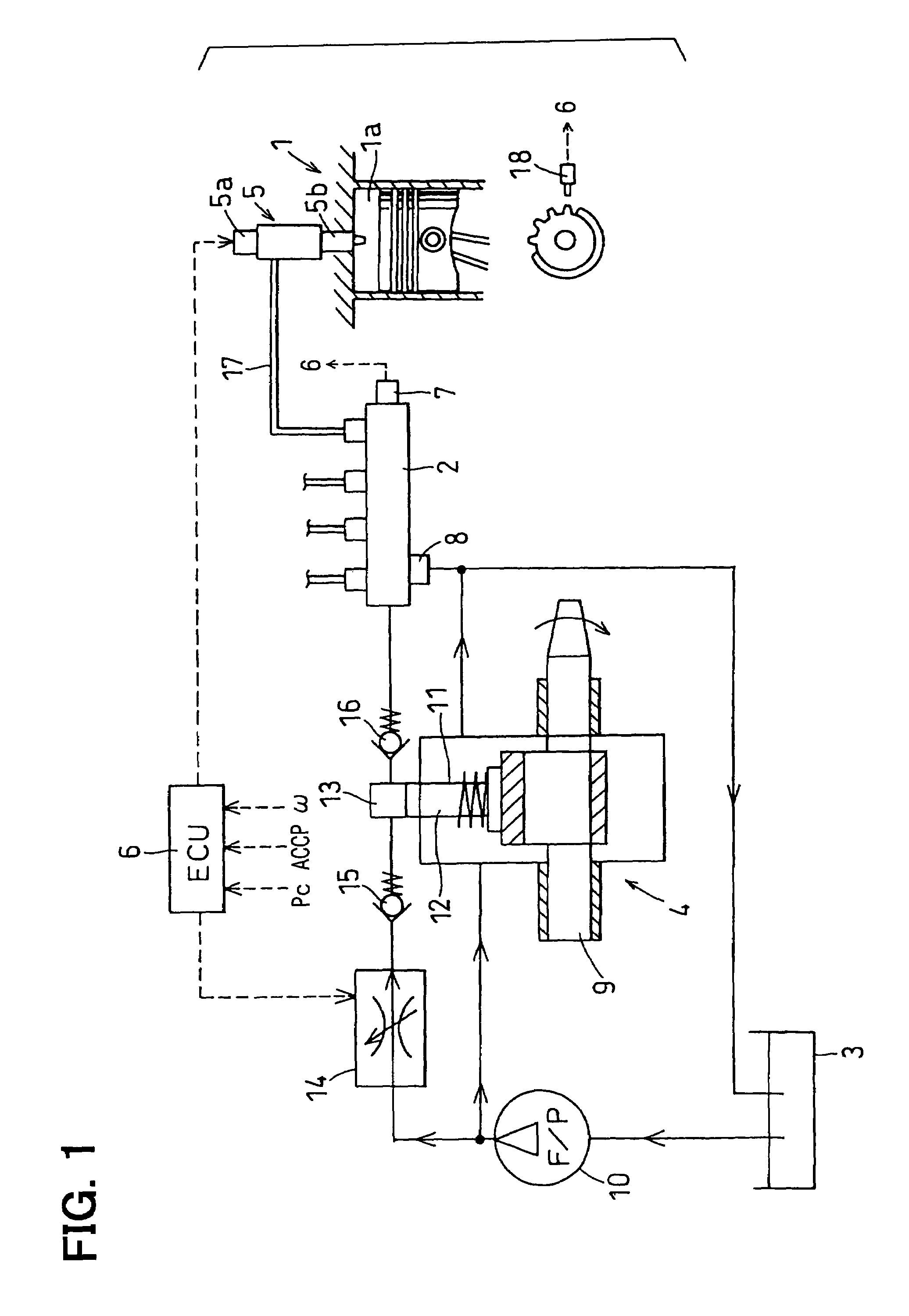 Injection control system of internal combustion engine