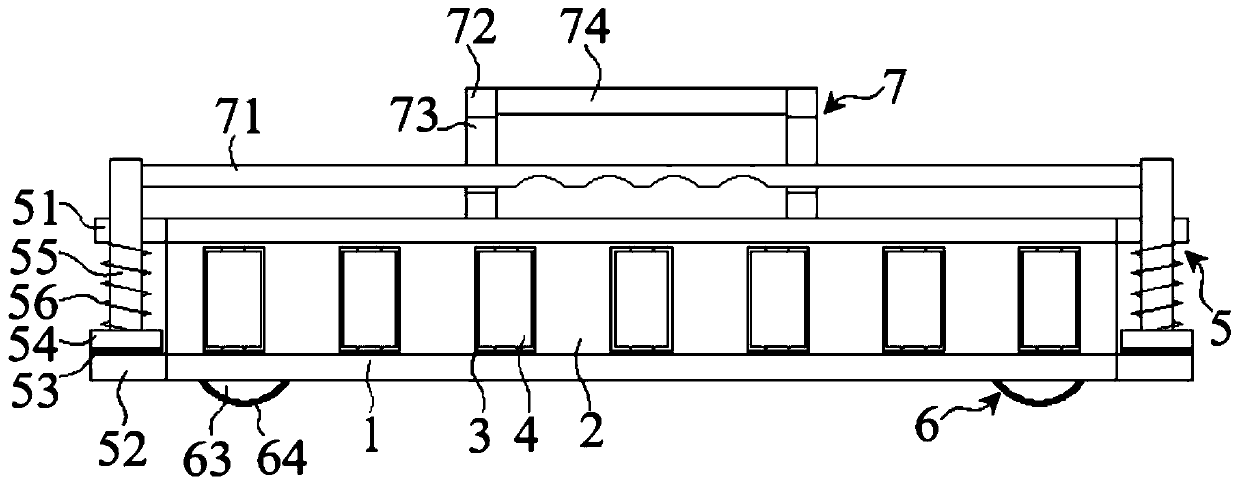 Cable laying traction device and method for intelligent pipe gallery construction