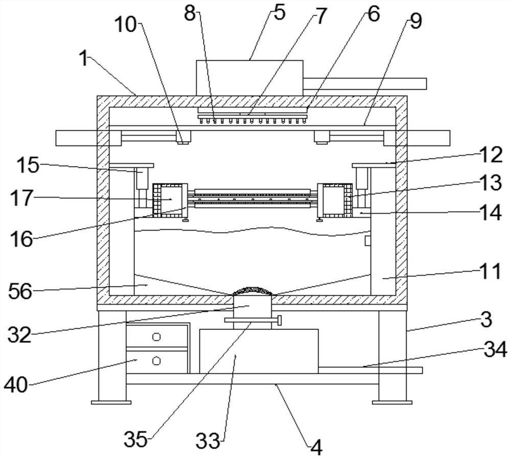 Cleaning device for otolaryngological surgical instruments