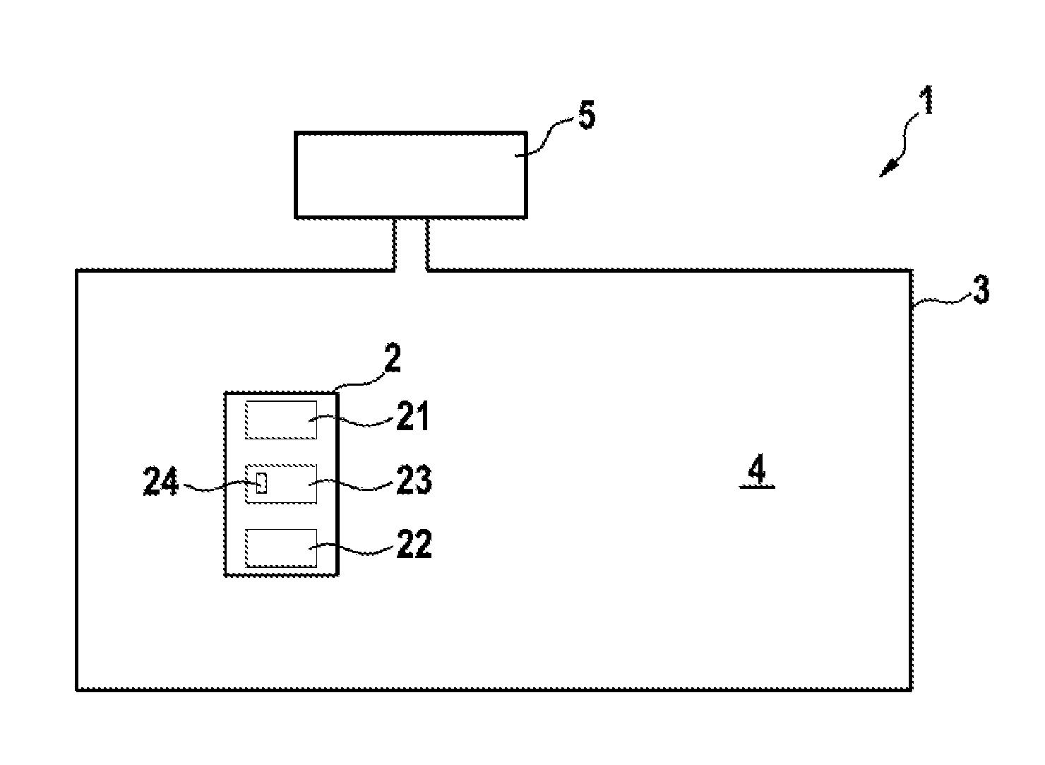 Method for Detecting a Working Area and Device Therefor