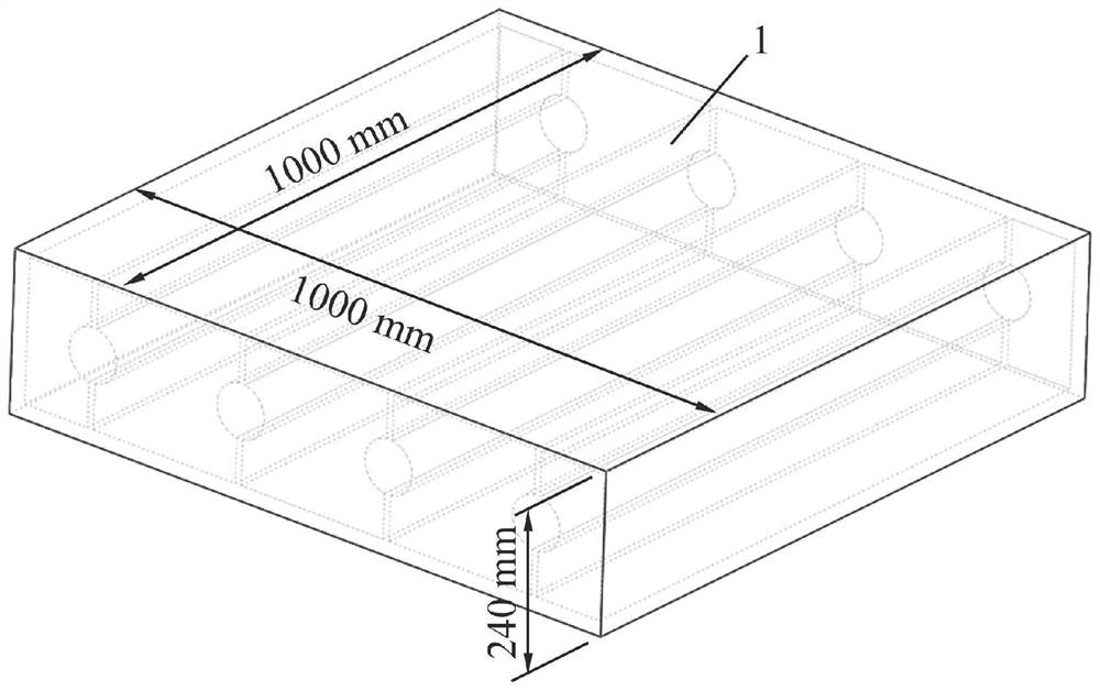 An assembled prefabricated wall panel, its manufacturing method and its mold