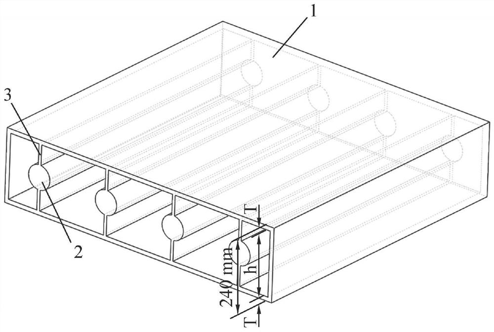 An assembled prefabricated wall panel, its manufacturing method and its mold