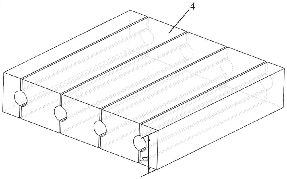 An assembled prefabricated wall panel, its manufacturing method and its mold