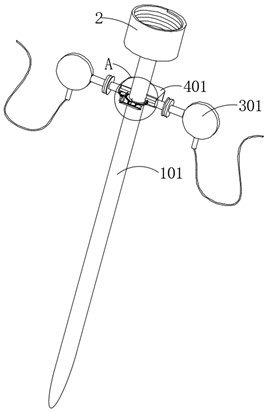 Ultrasonic measuring device for insulin injection pen needle