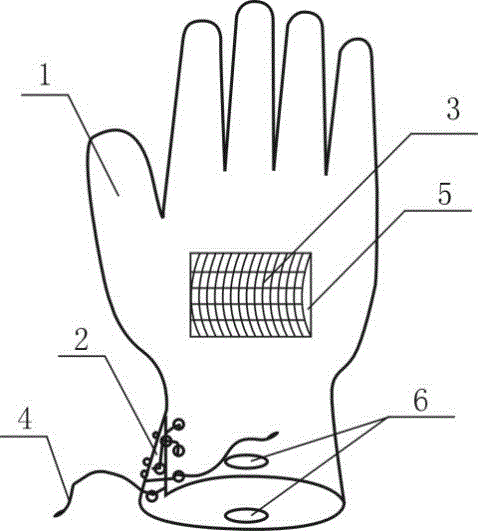 Sanitary and convenient rubber glove