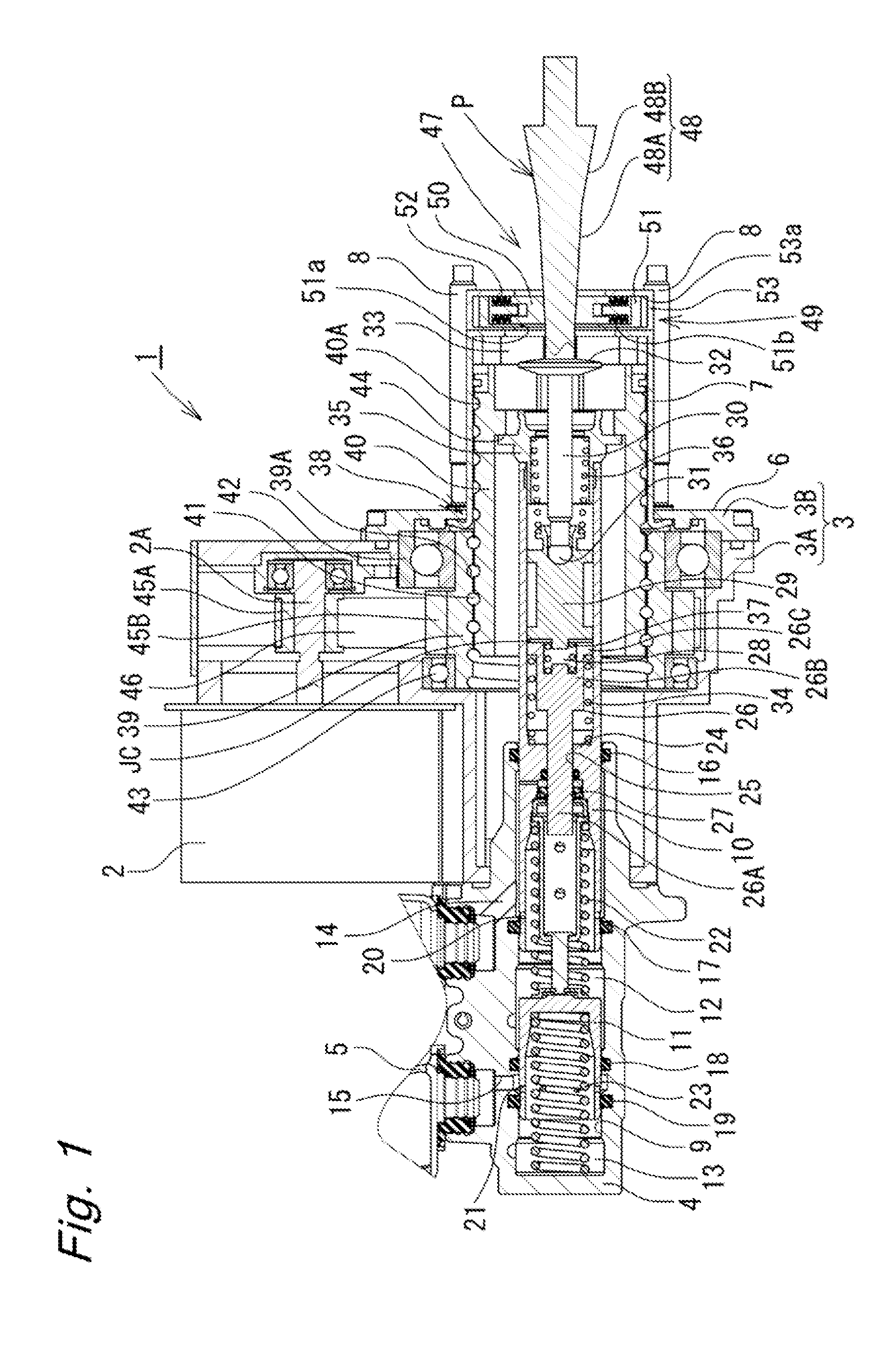 Booster, resistance force applying apparatus, and stroke simulator