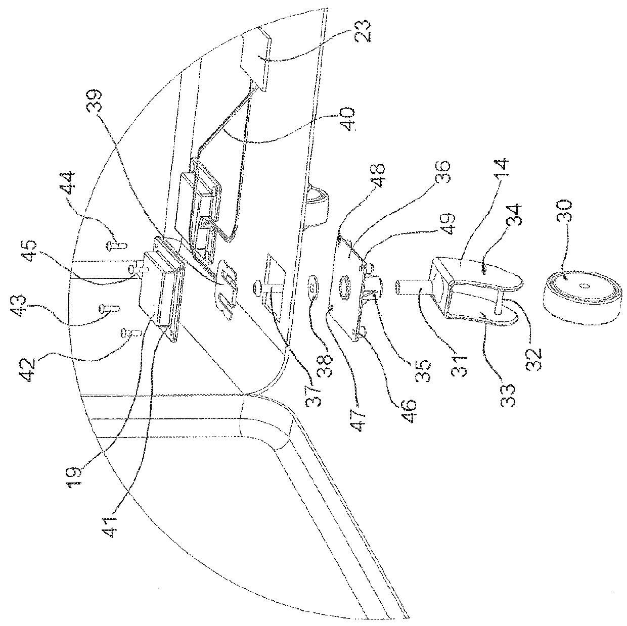 Luggage with weight sensors