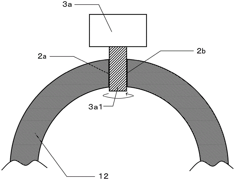 Manufacturing method of plate coiling hollow drum, plate coiling hollow drum and steel plate manufacturing process device