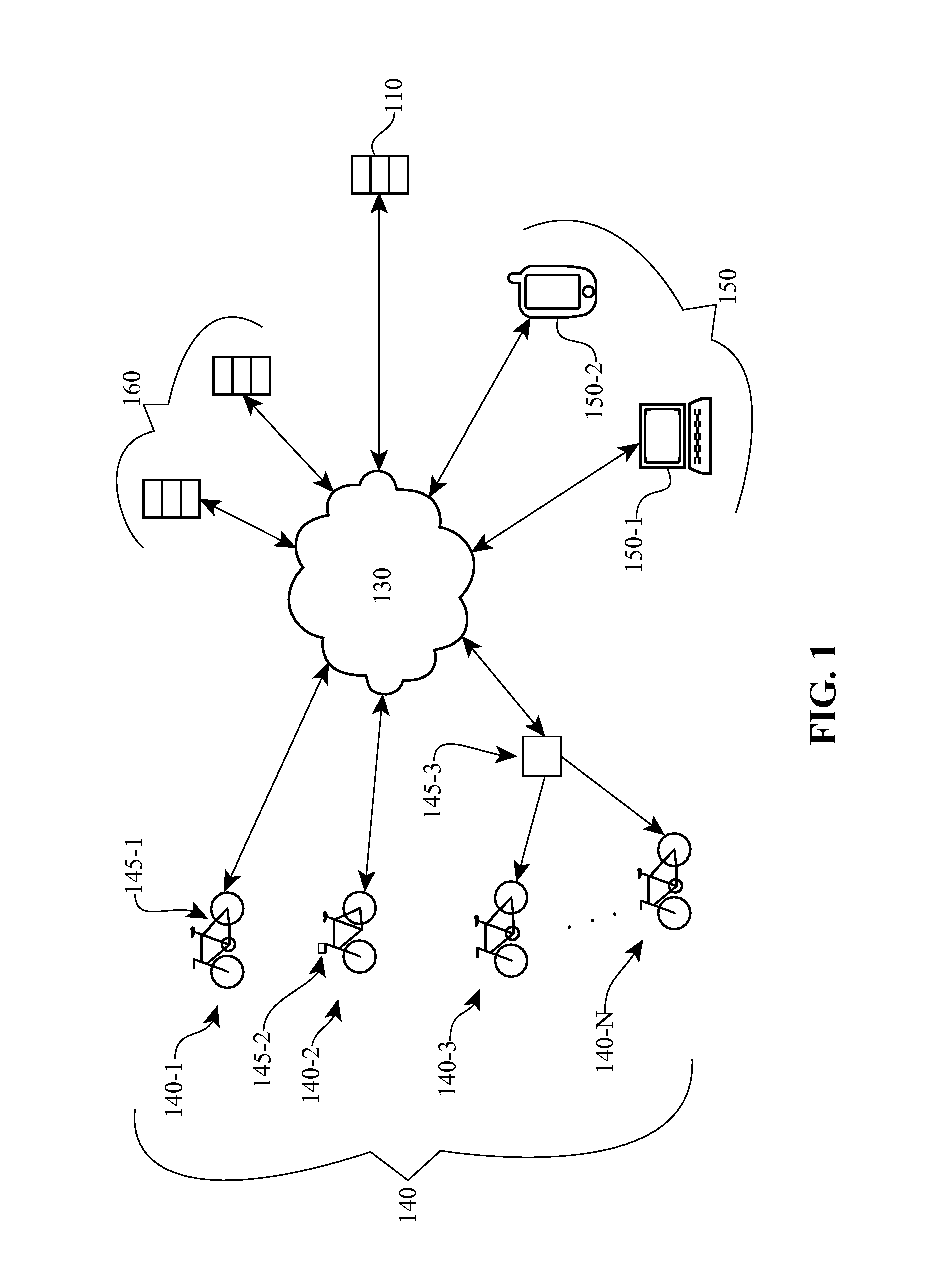 Components, systems and methods of bicycle-based network connectivity and methods for controlling a bicycle having network connectivity