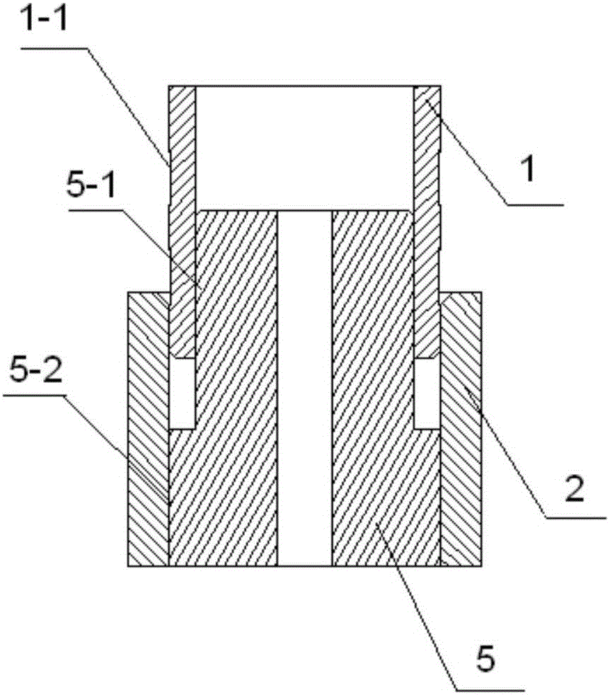 Diffusion welding method of dissimilar metal