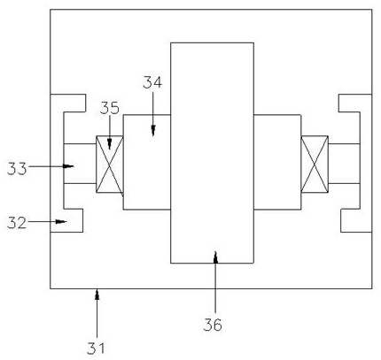 Ventilation device special for mining