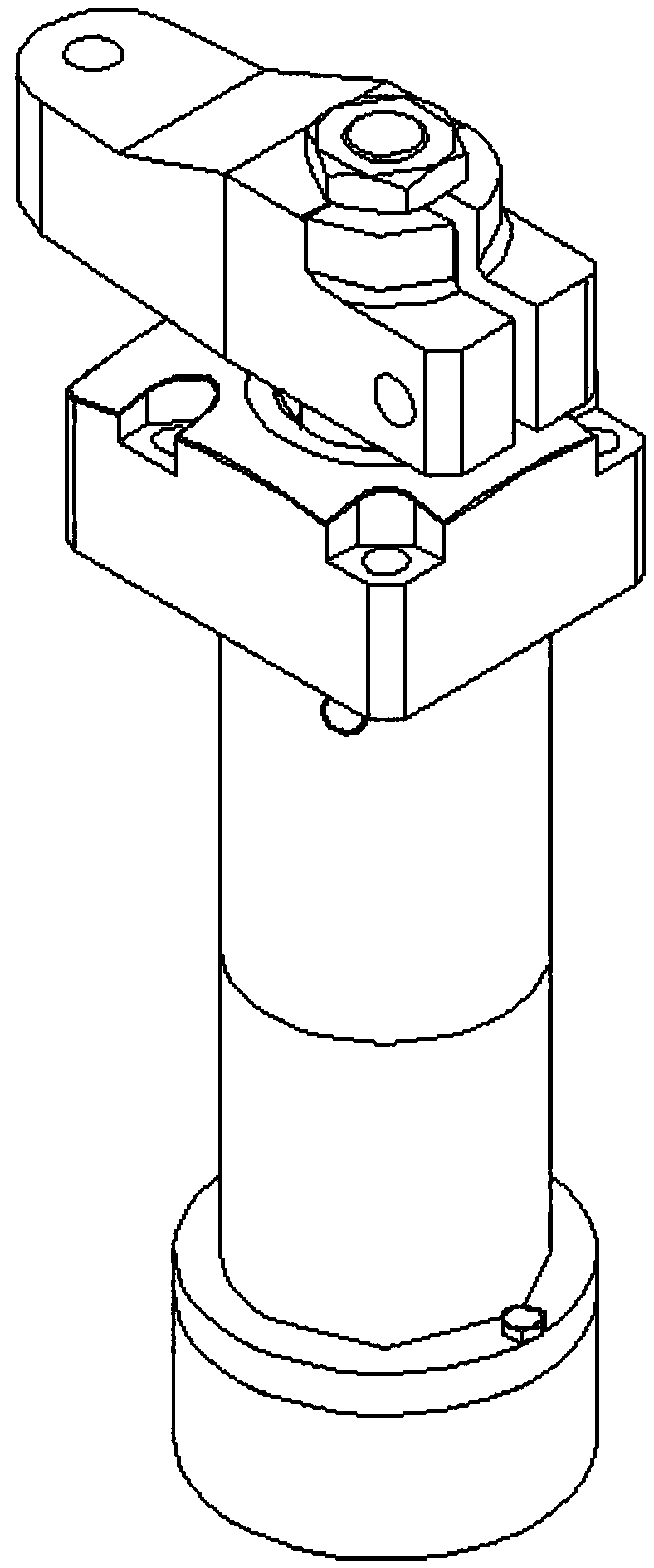 Intelligent adjustment of clamping force cylinder