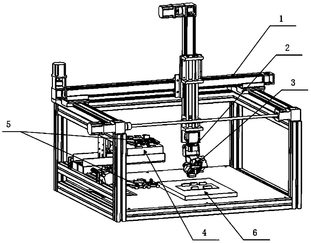 A power battery insertion mechanism