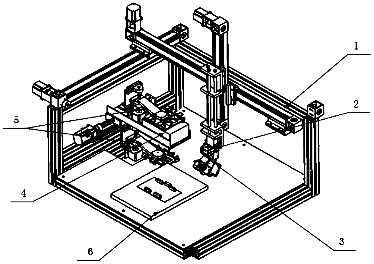 A power battery insertion mechanism