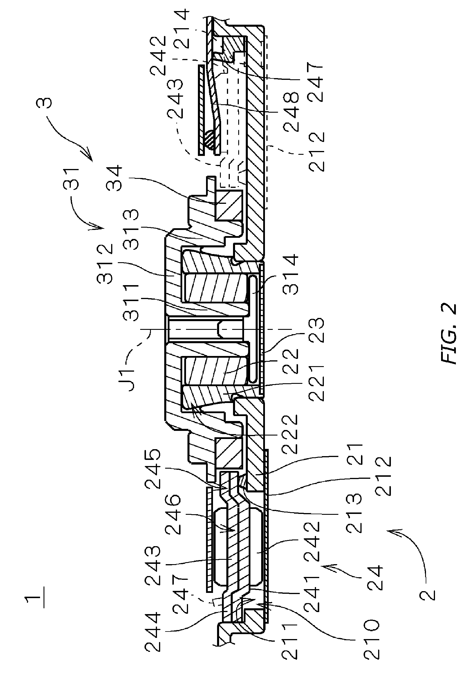 Motor and Recording Disk Driving Device