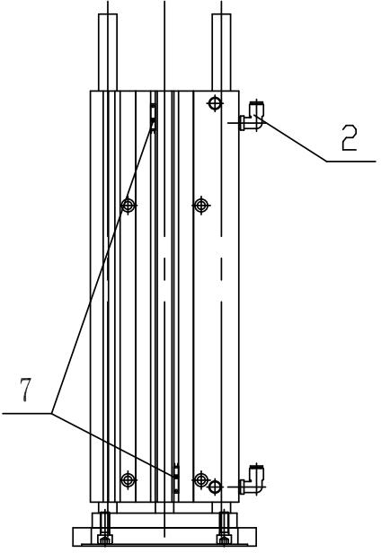 Plate compression device