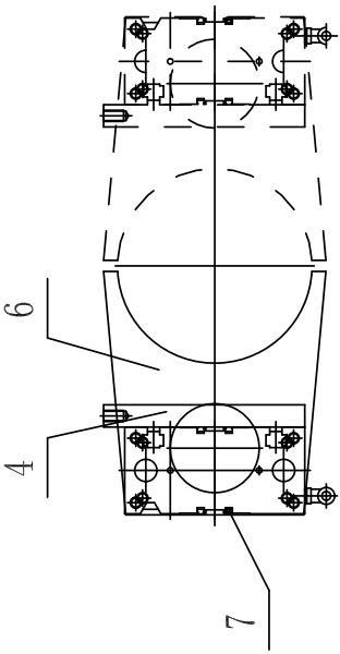 Plate compression device