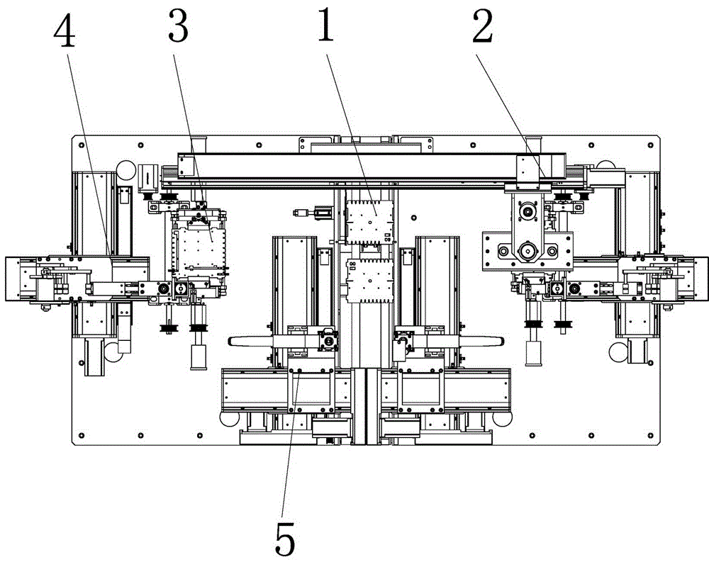 Toaster heating body winding machine