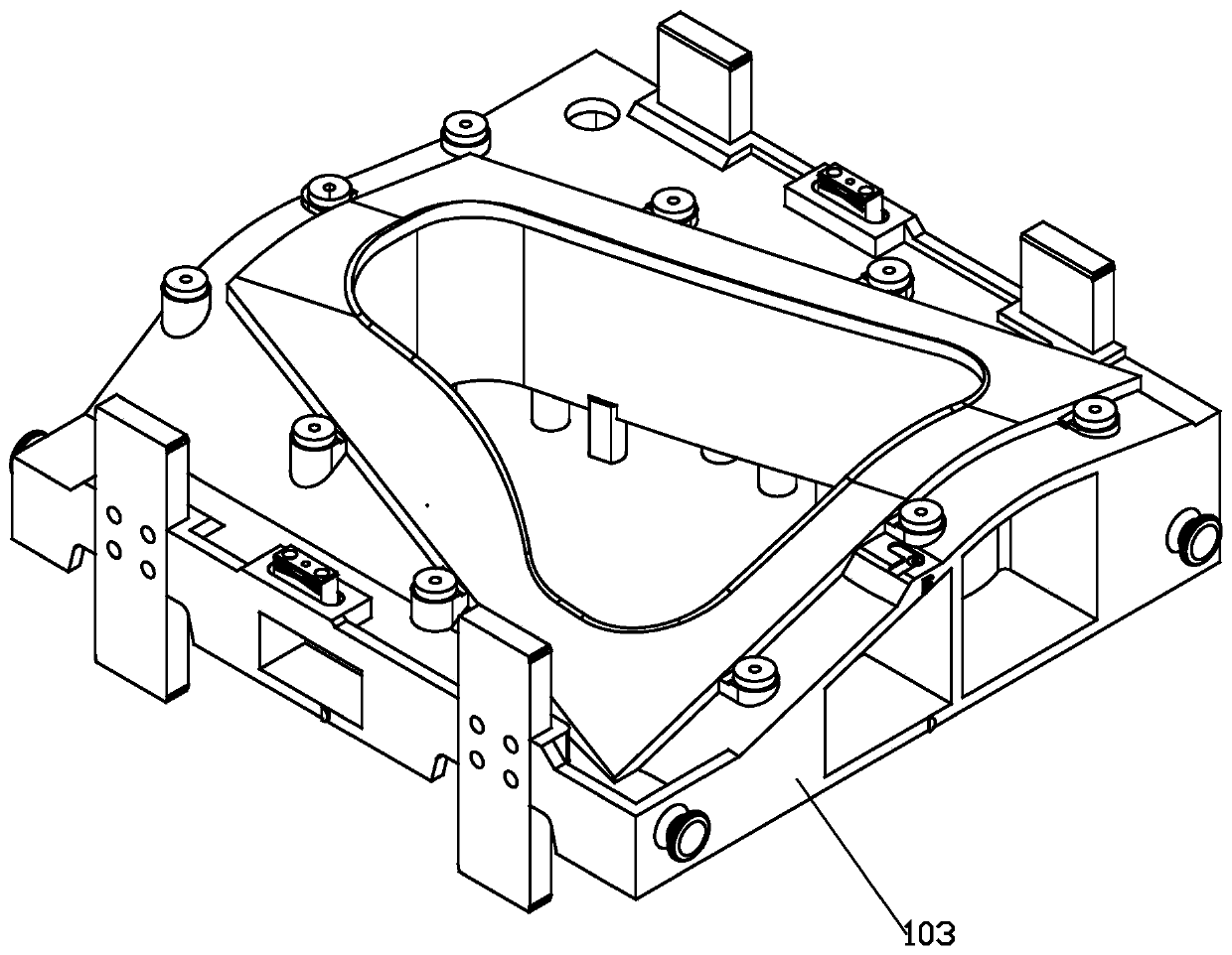 Ridge line shaping and sharpening method of covering part and shaping mold thereof